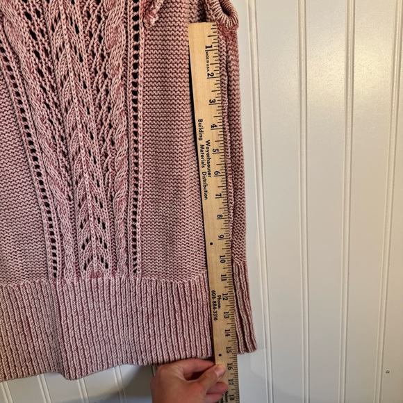 White House Black Market Knitted Ruffled Sleeveless Sweater Tank 100% Cotton M - Picture 10 of 10